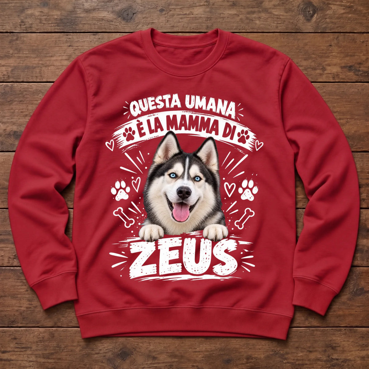 Felpa Rossa
