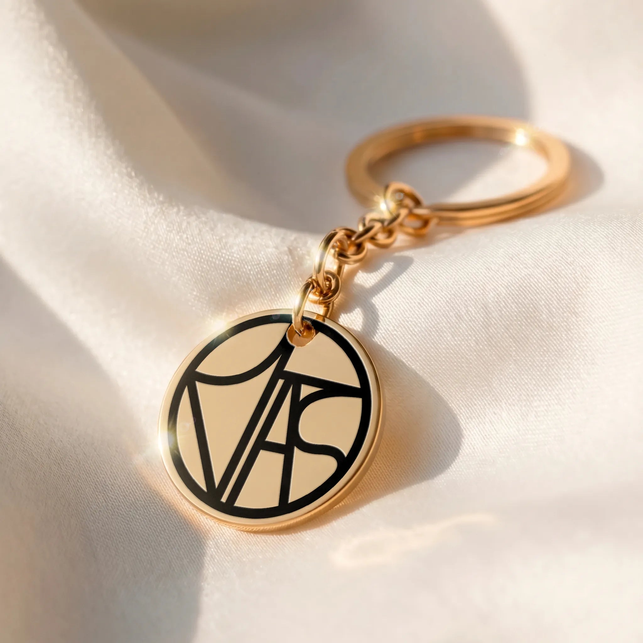 Portachiavi con Monogramma - iniziali di famiglia