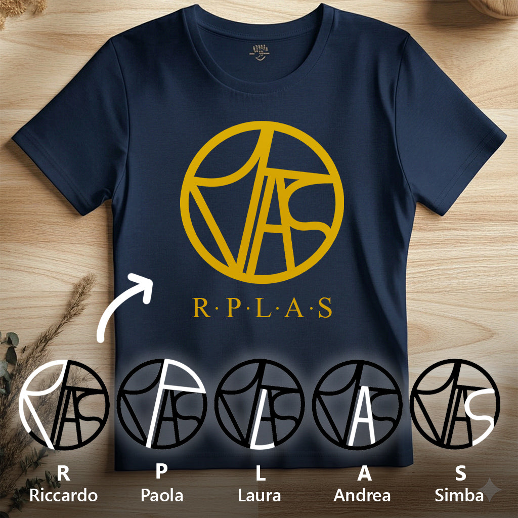 Il Monogramma della tua Famiglia - Regalo festa della mamma