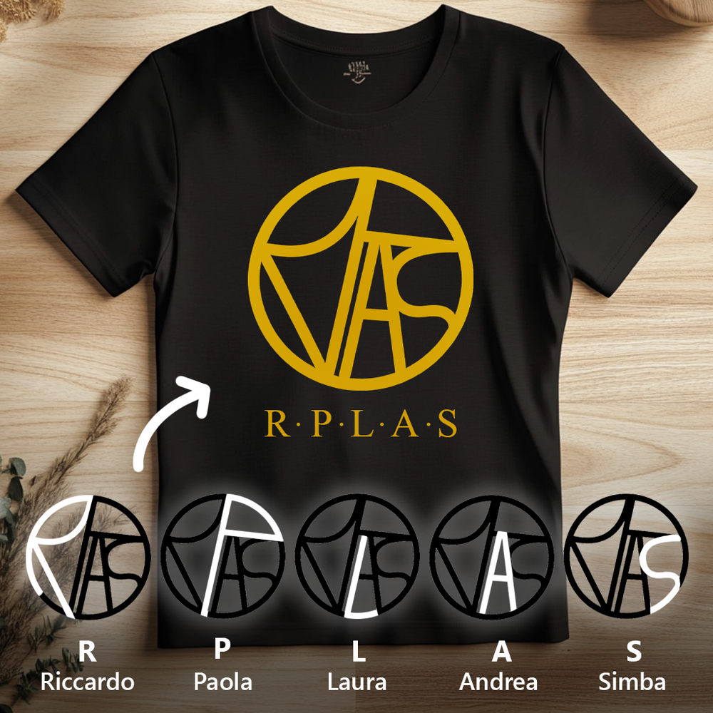 Il Monogramma della tua Famiglia - Regalo festa della mamma