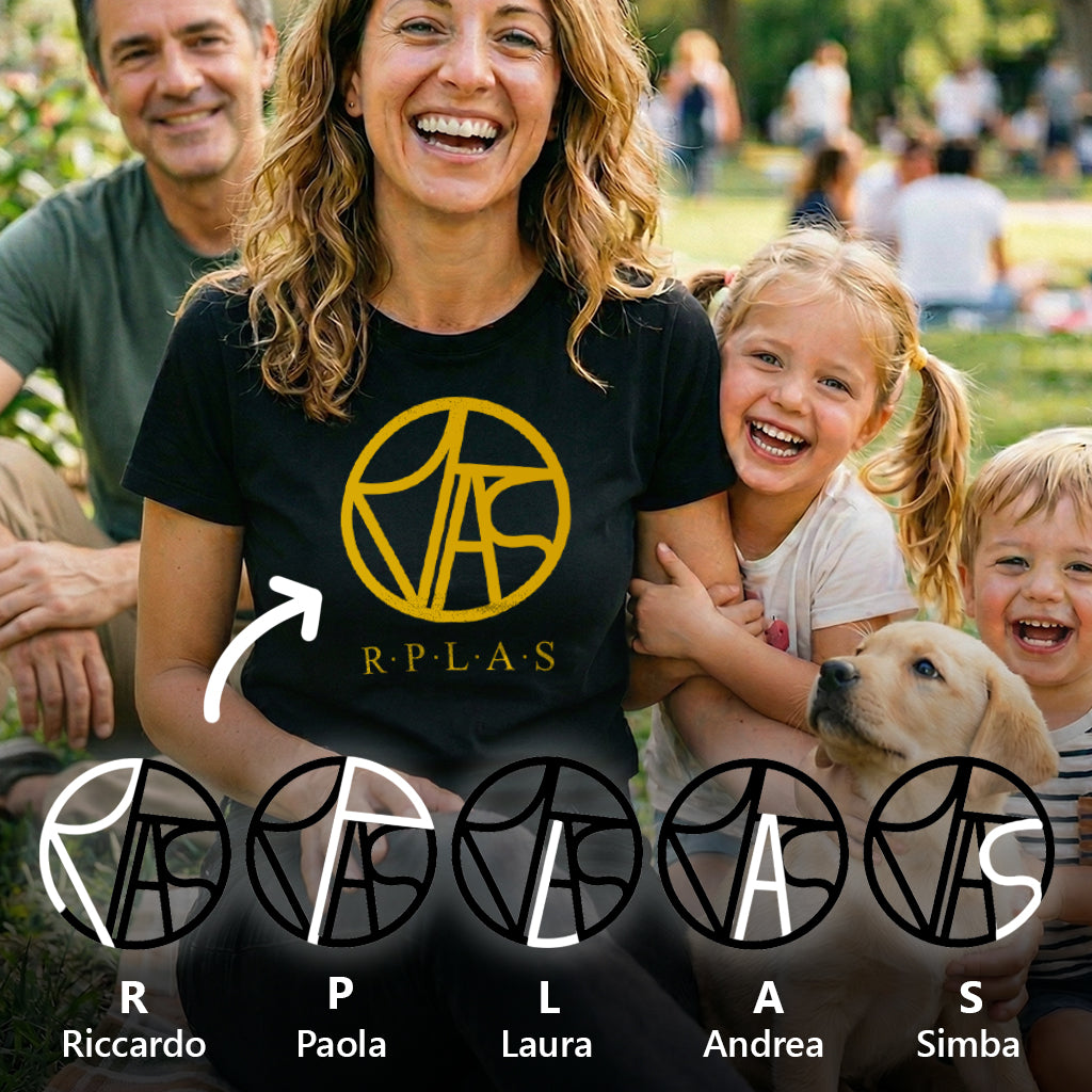 Il Monogramma della tua Famiglia - Regalo festa della mamma