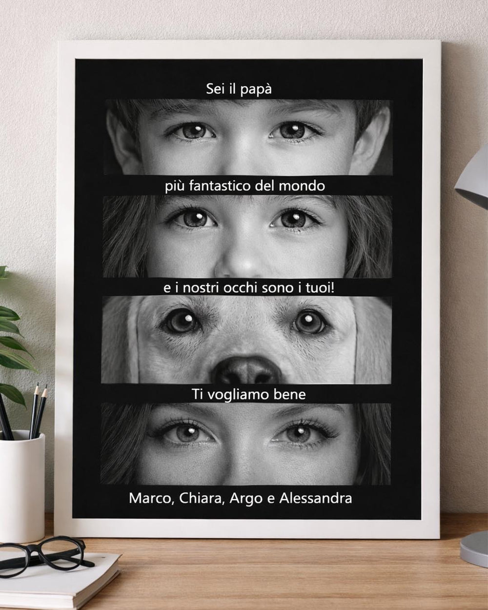 Poster Occhi della famiglia