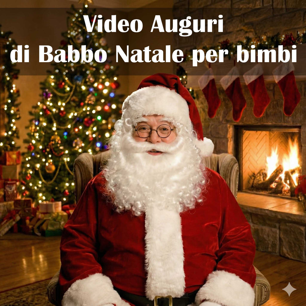 Video personalizzato di Babbo Natale per Bambini